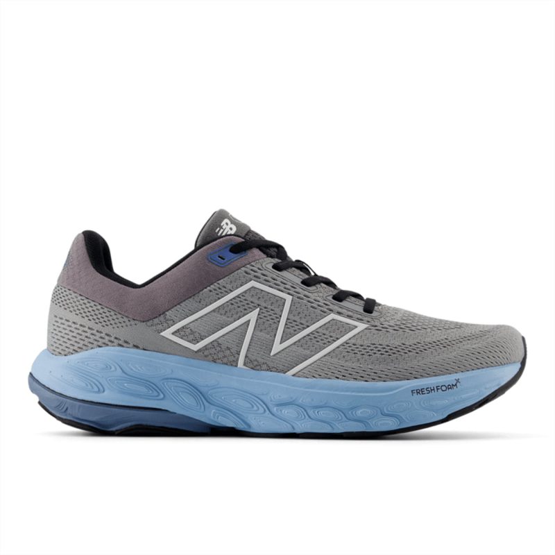 mens new balance fresh foam x 860v14 slate grey chrome blue sea salt