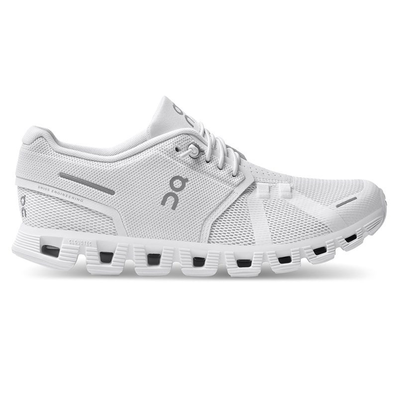 womens on cloud 5 all white